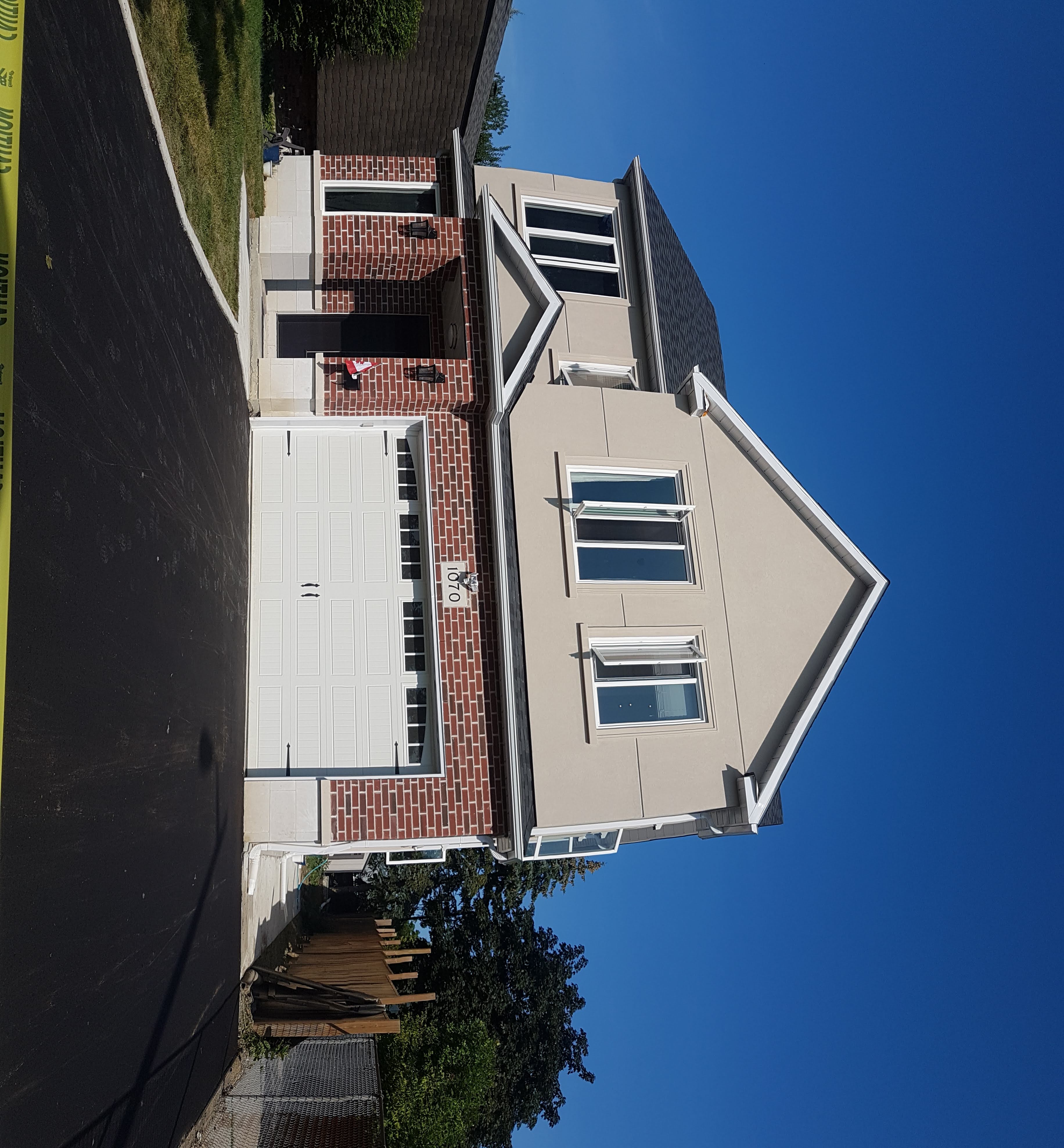 Completed front exterior of Project 1070