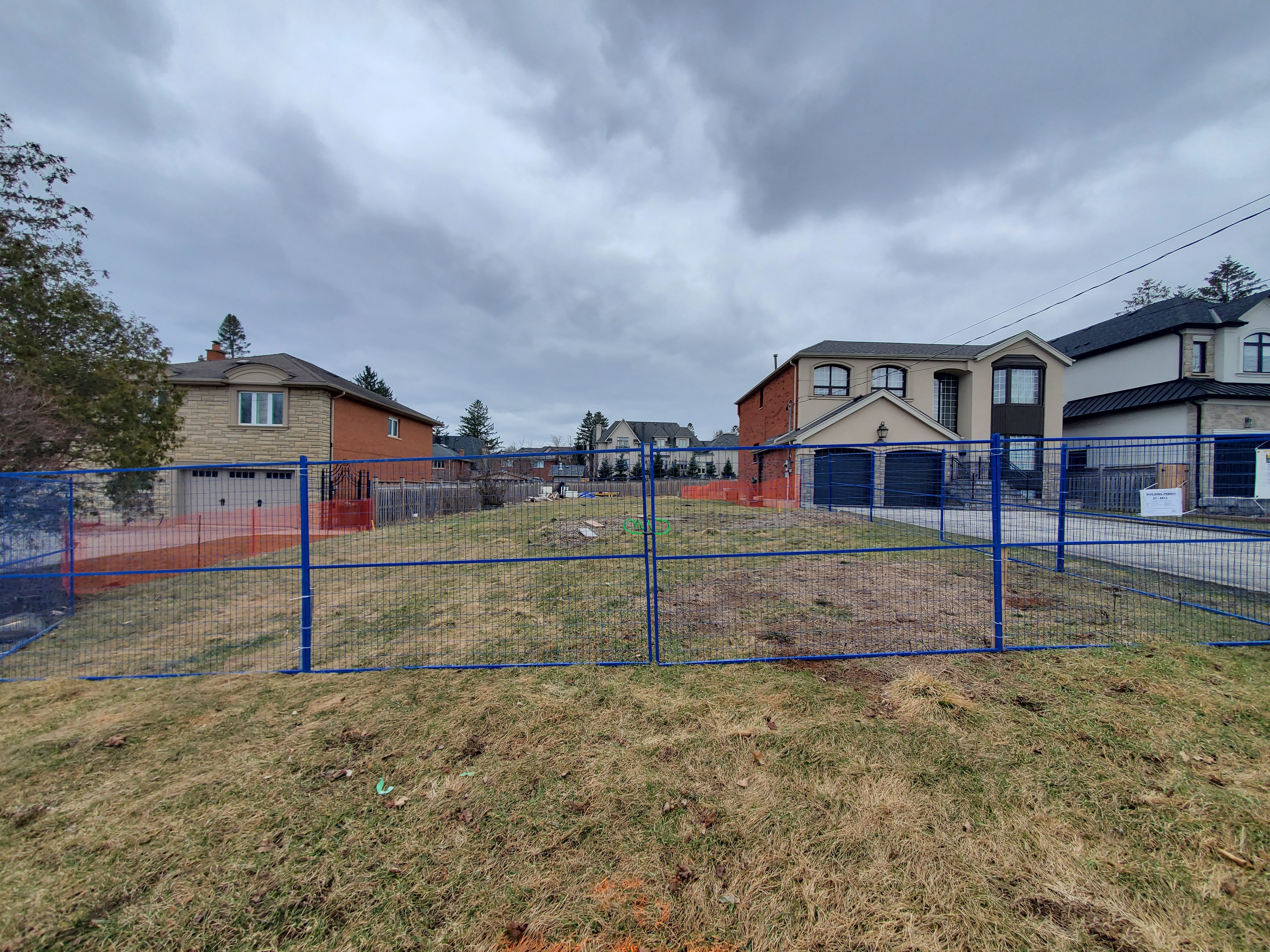 Site preparation & excavation at Project 2508