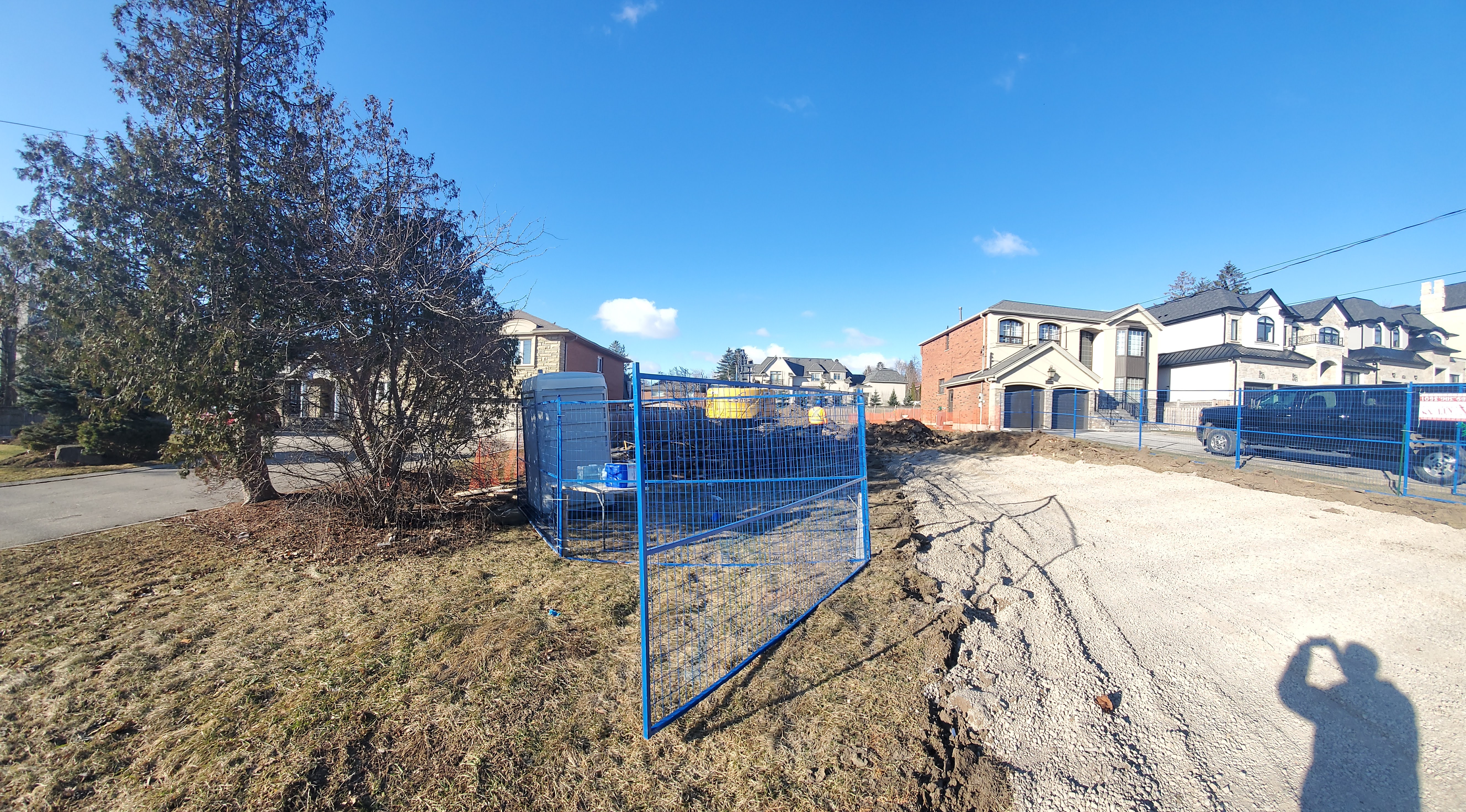Site preparation & excavation at Project 2508