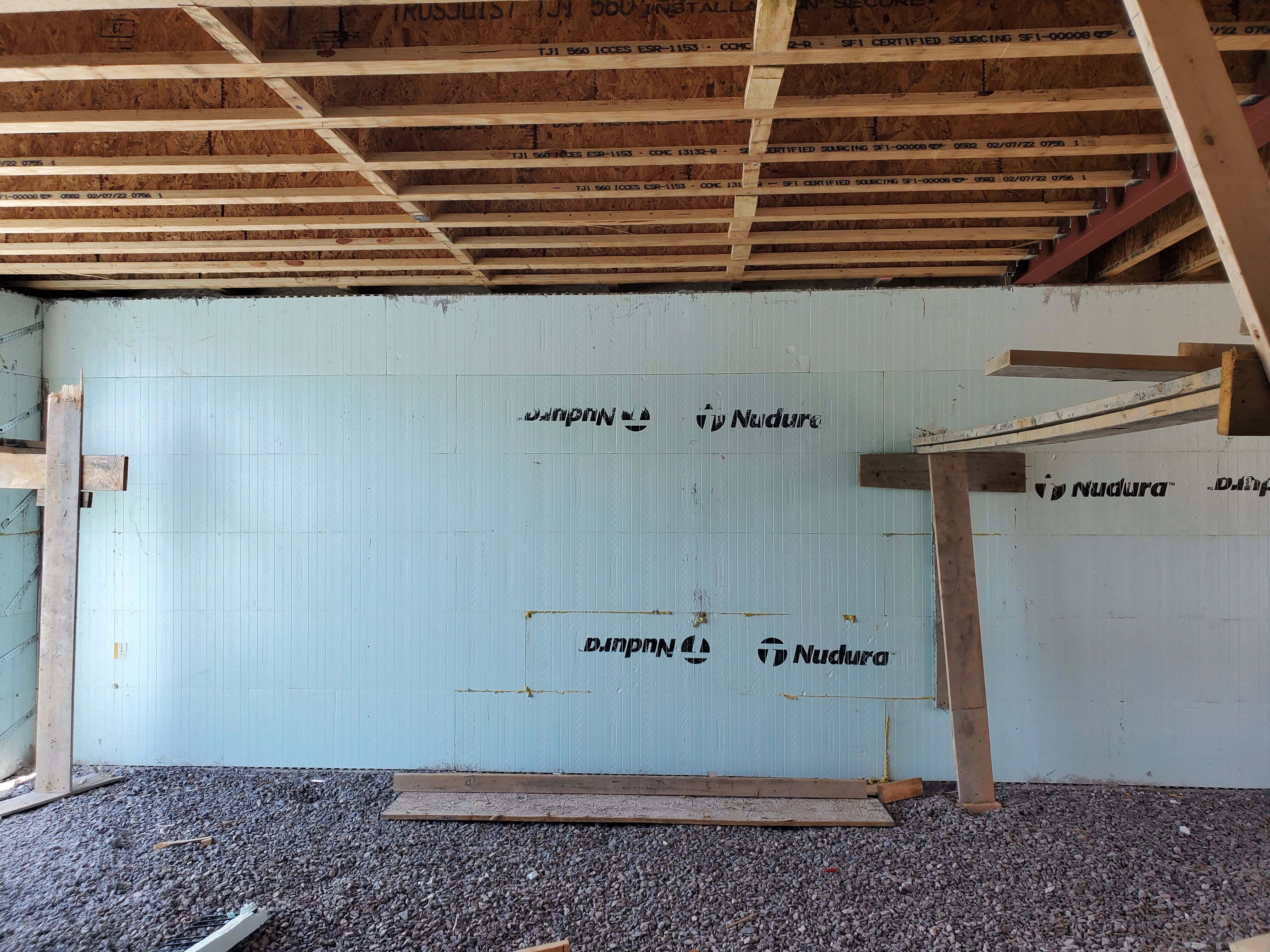 Foundation construction at Project 2508