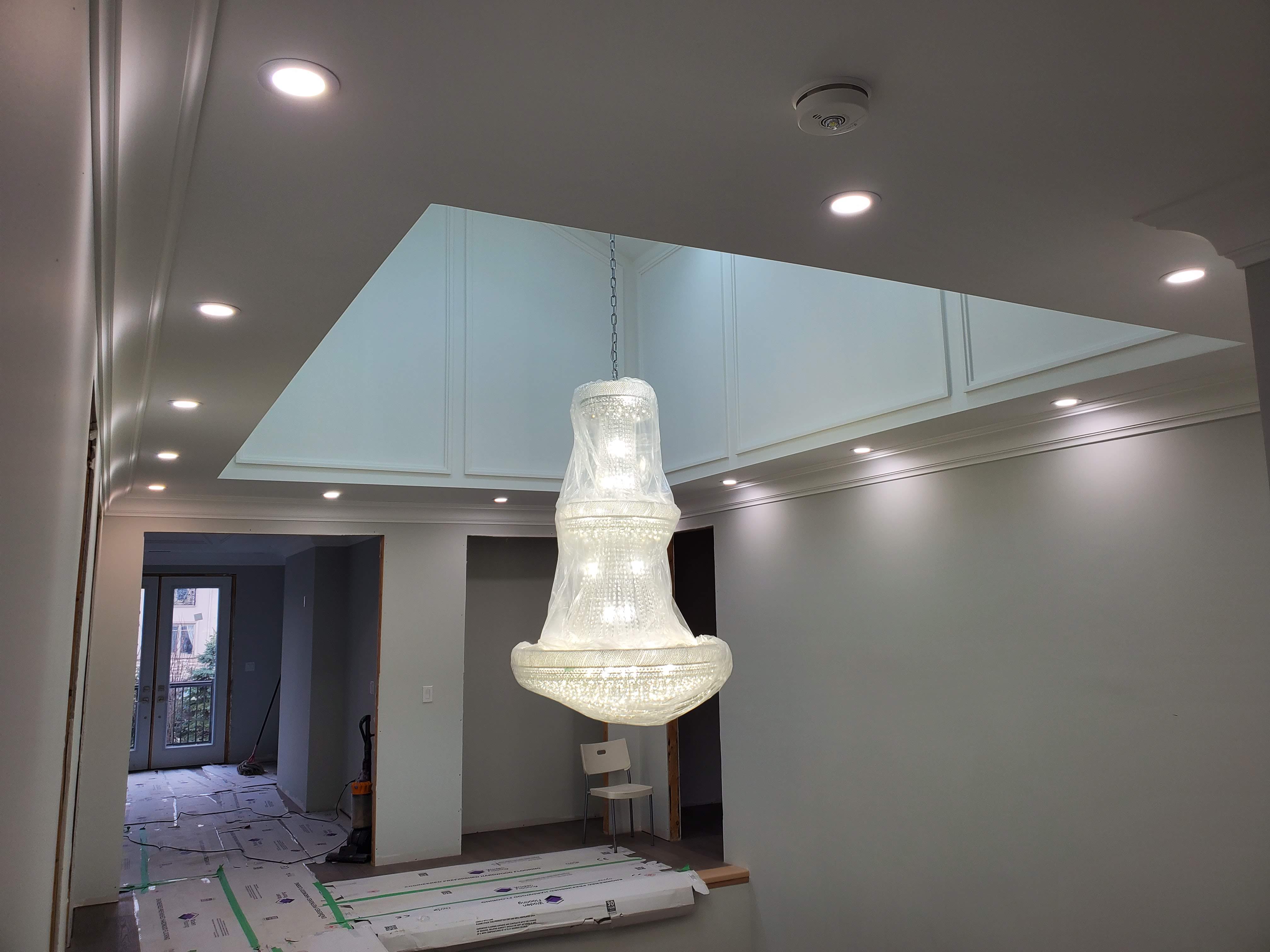Interior finishes at Project 2508