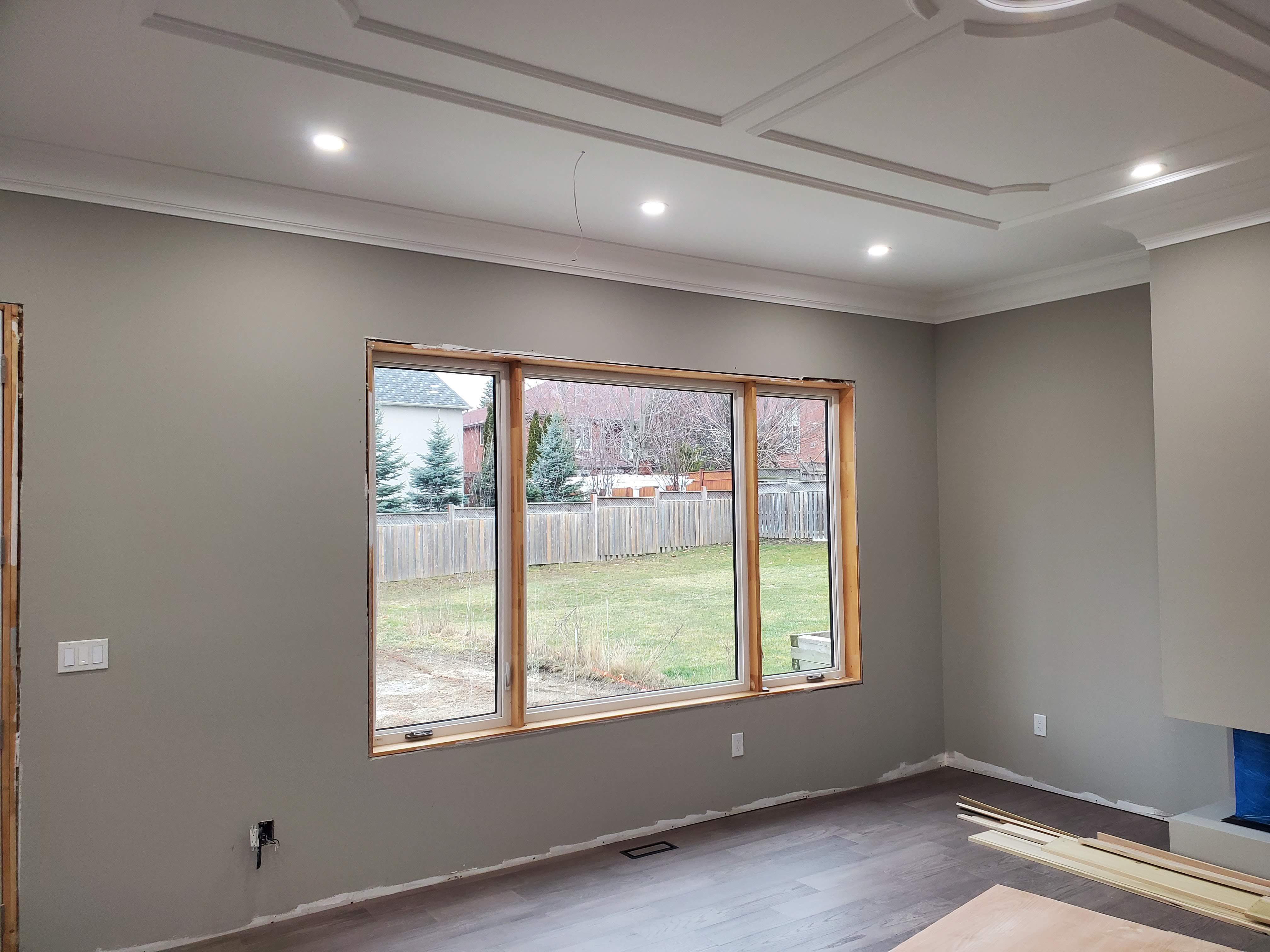 Interior finishes at Project 2508