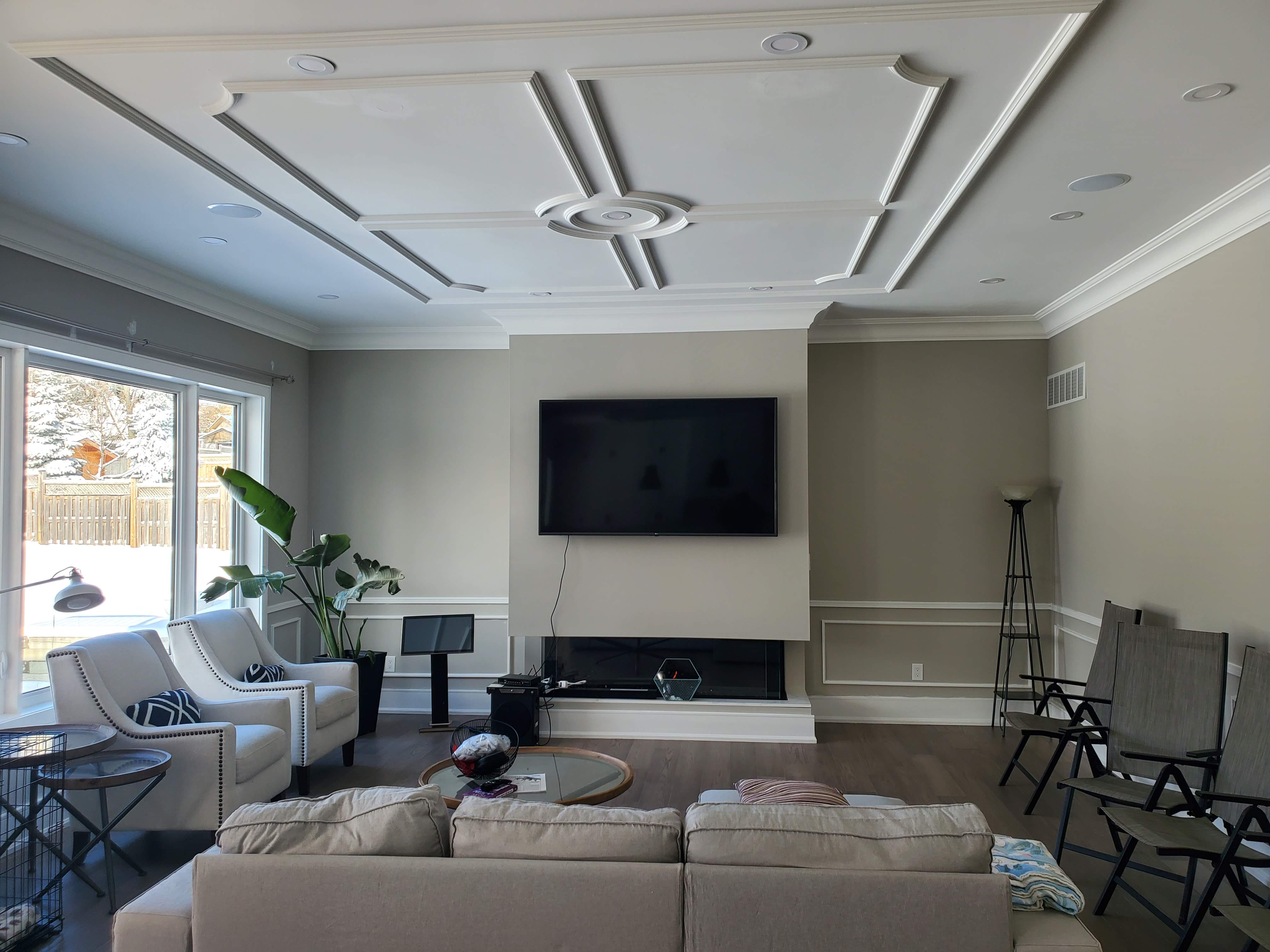 Interior finishes at Project 2508