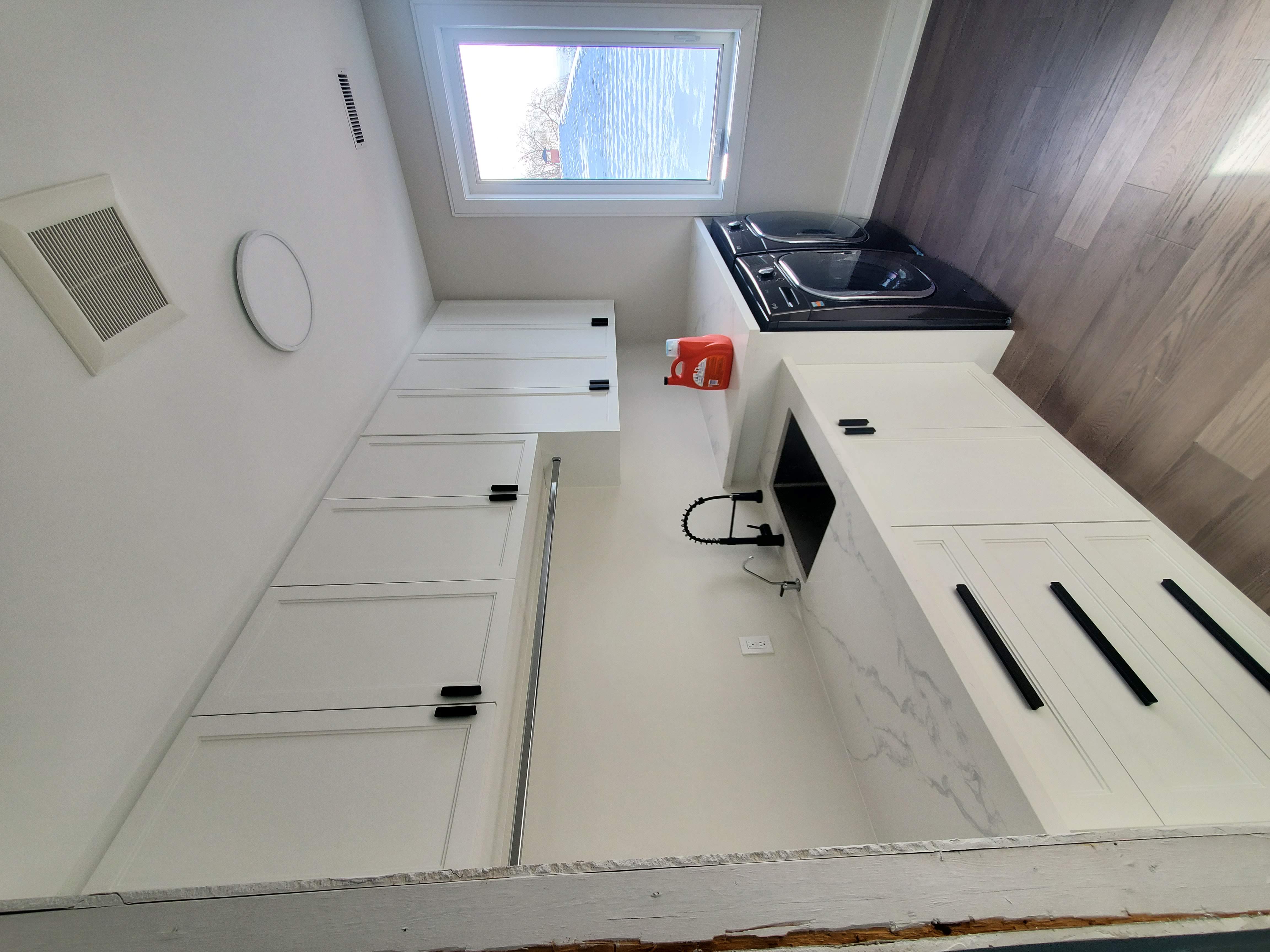 Interior finishes at Project 2508