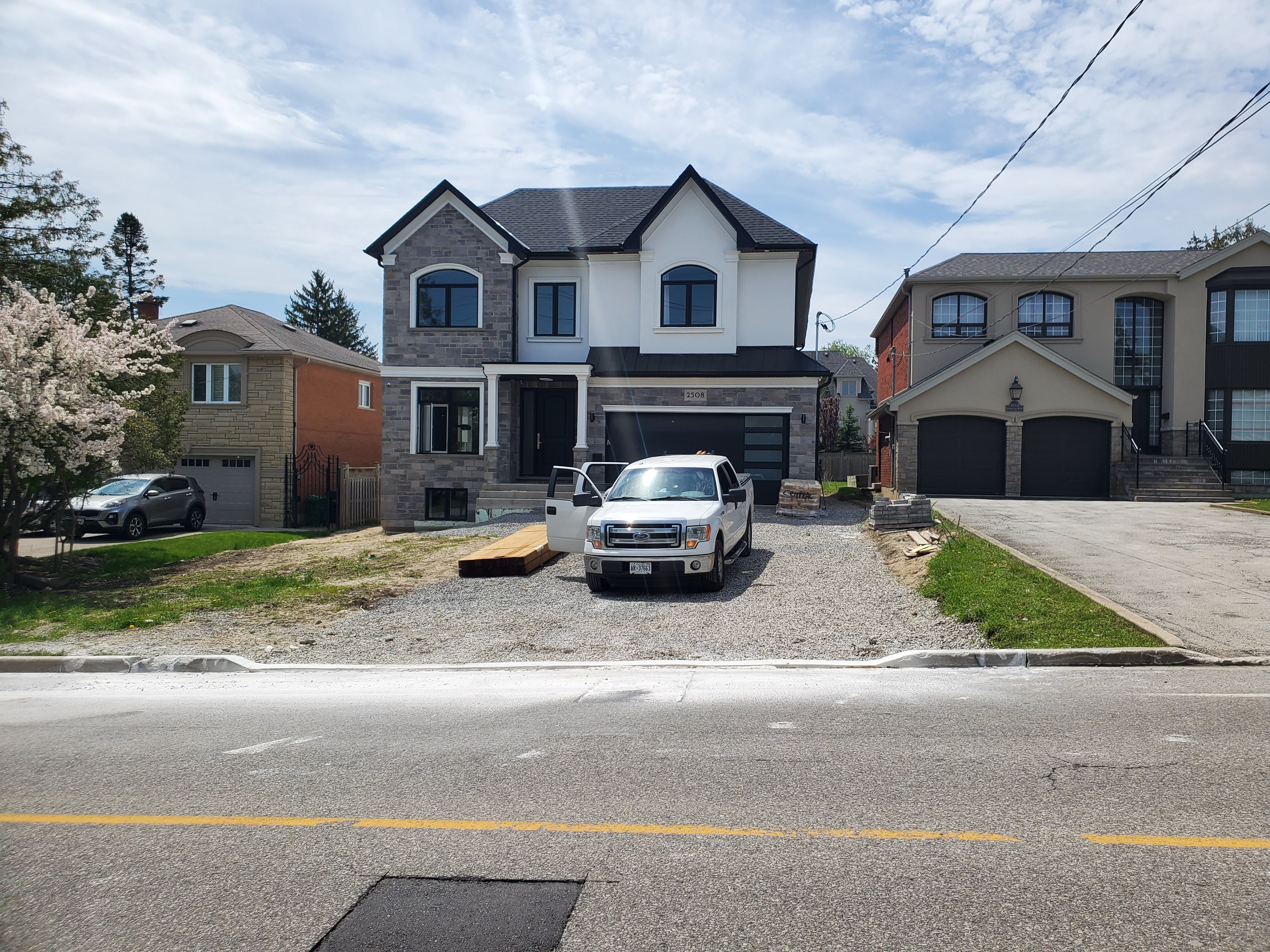 Interior finishes at Project 2508