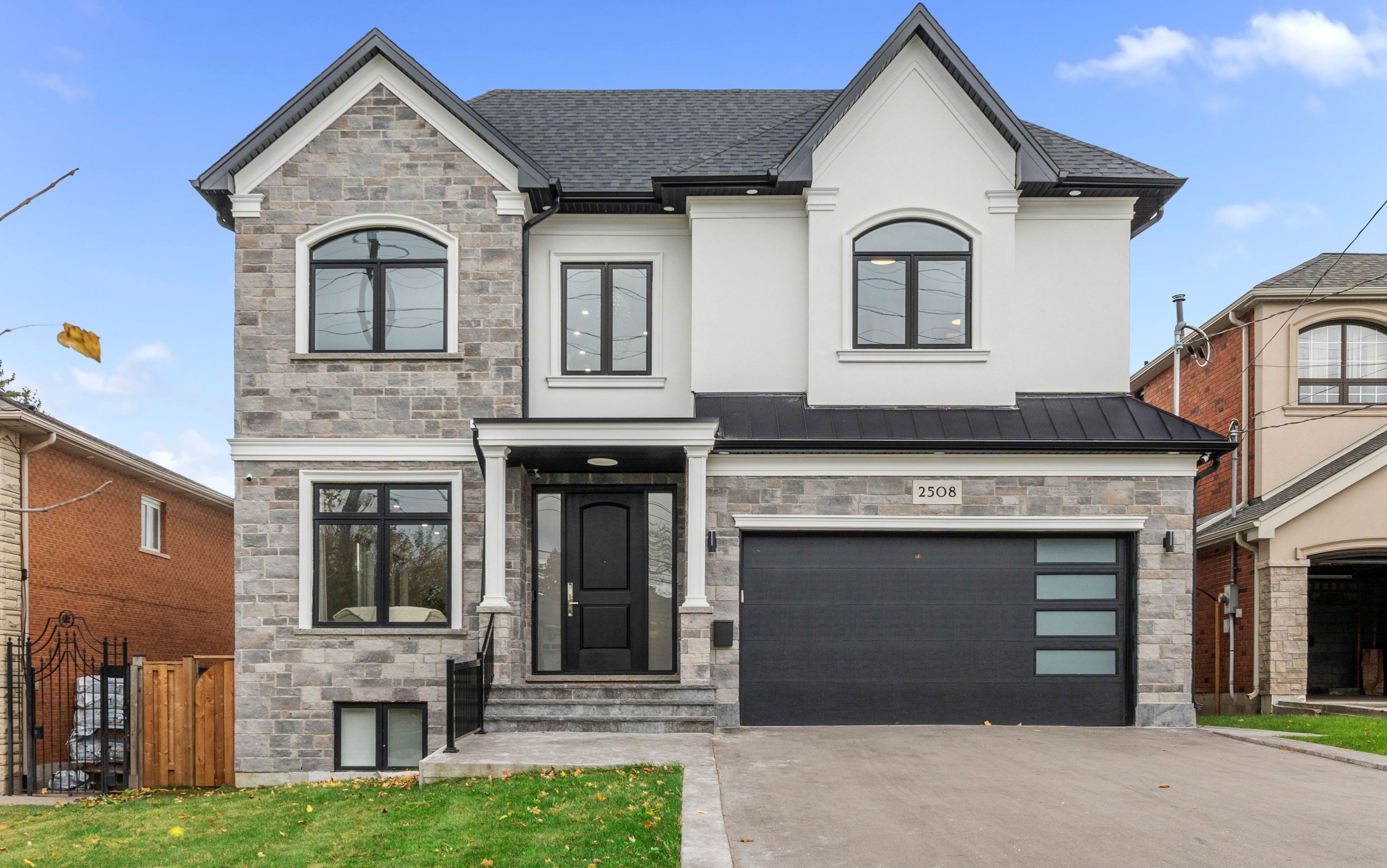 Completed home at Project 2508