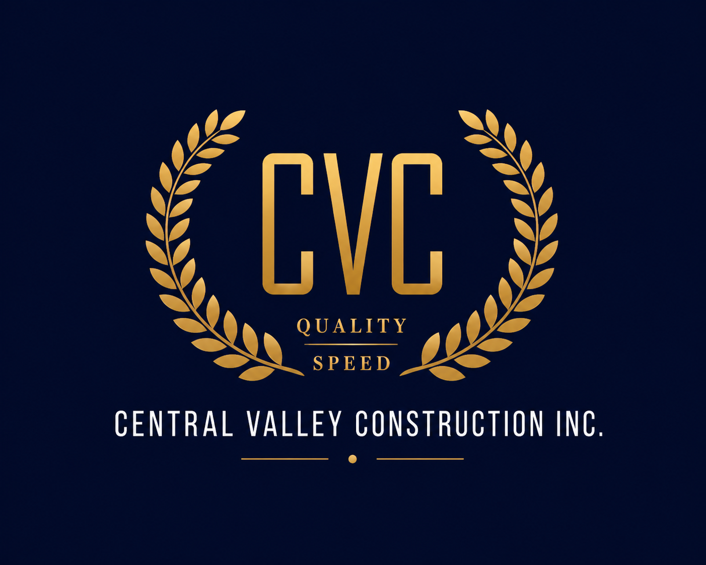Central Valley Construction Inc. logo